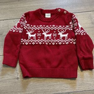 Winter/Christmas sweater toddler boys 24m